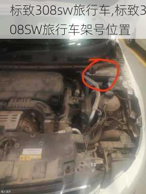 标致308sw旅行车,标致308SW旅行车架号位置