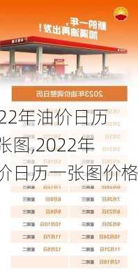 2022年油价日历一张图,2022年油价日历一张图价格