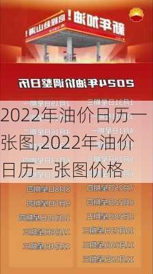 2022年油价日历一张图,2022年油价日历一张图价格