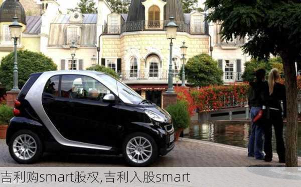 吉利购smart股权,吉利入股smart