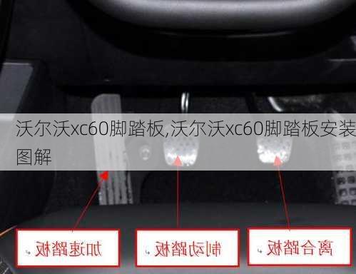 沃尔沃xc60脚踏板,沃尔沃xc60脚踏板安装图解