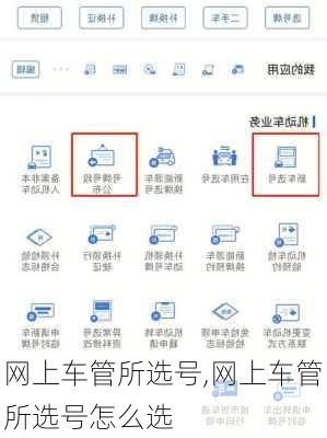 网上车管所选号,网上车管所选号怎么选
