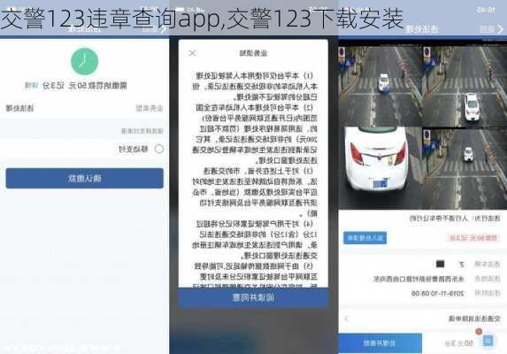 交警123违章查询app,交警123下载安装