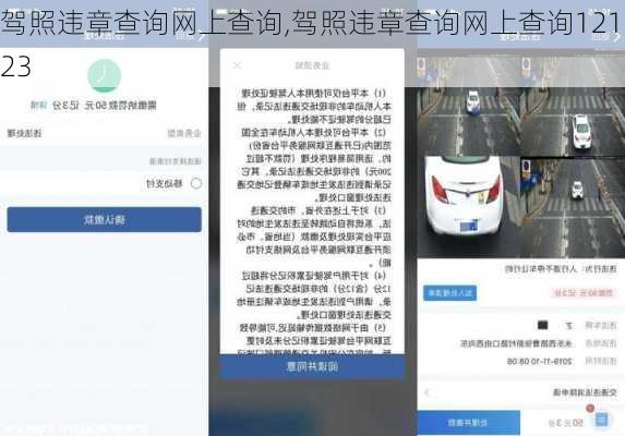 驾照违章查询网上查询,驾照违章查询网上查询12123