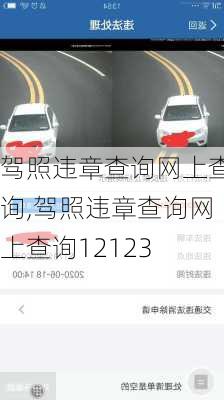 驾照违章查询网上查询,驾照违章查询网上查询12123