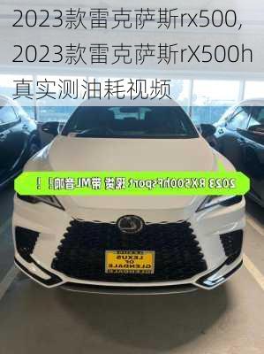 2023款雷克萨斯rx500,2023款雷克萨斯rX500h真实测油耗视频