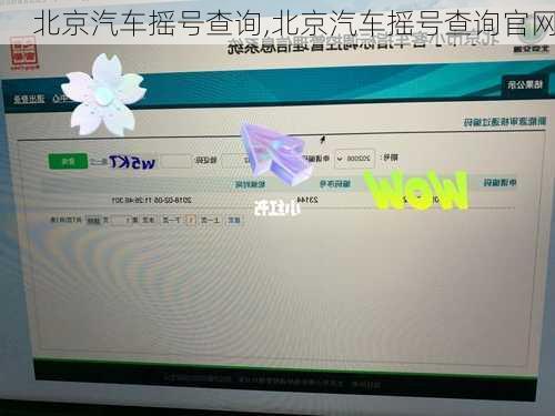 北京汽车摇号查询,北京汽车摇号查询官网