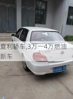 夏利轿车,3万一4万燃油新车