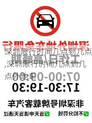 深圳限行时间几点到几点,深圳限行时间几点到几点外地车