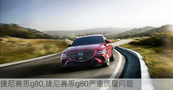 捷尼赛思g80,捷尼赛思g80严重质量问题