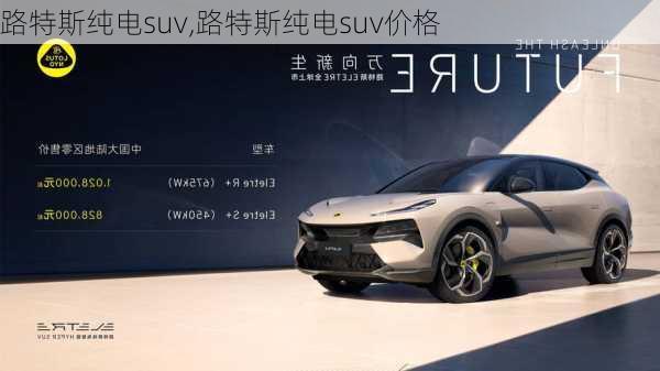 路特斯纯电suv,路特斯纯电suv价格