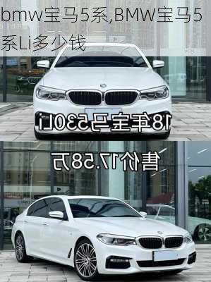 bmw宝马5系,BMW宝马5系Li多少钱