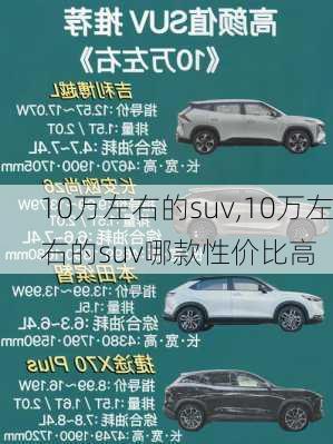 10万左右的suv,10万左右的suv哪款性价比高