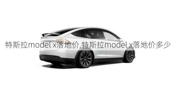 特斯拉model x落地价,特斯拉model x落地价多少