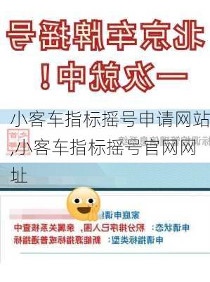 小客车指标摇号申请网站,小客车指标摇号官网网址