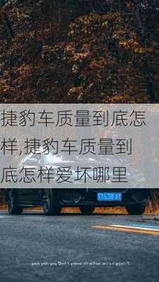 捷豹车质量到底怎样,捷豹车质量到底怎样爱坏哪里