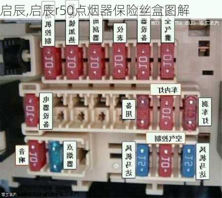 启辰,启辰r50点烟器保险丝盒图解