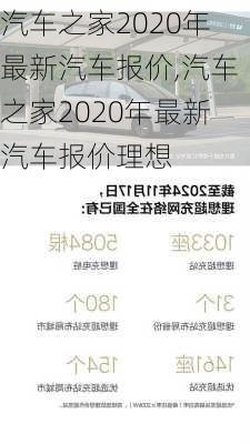 汽车之家2020年最新汽车报价,汽车之家2020年最新汽车报价理想