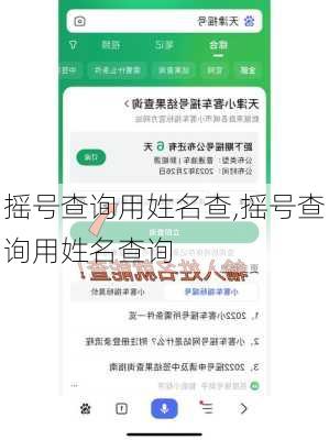 摇号查询用姓名查,摇号查询用姓名查询