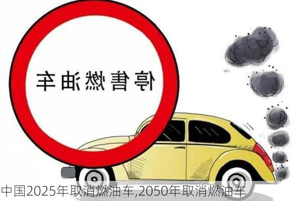 中国2025年取消燃油车,2050年取消燃油车