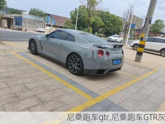 尼桑跑车gtr,尼桑跑车GTR灰